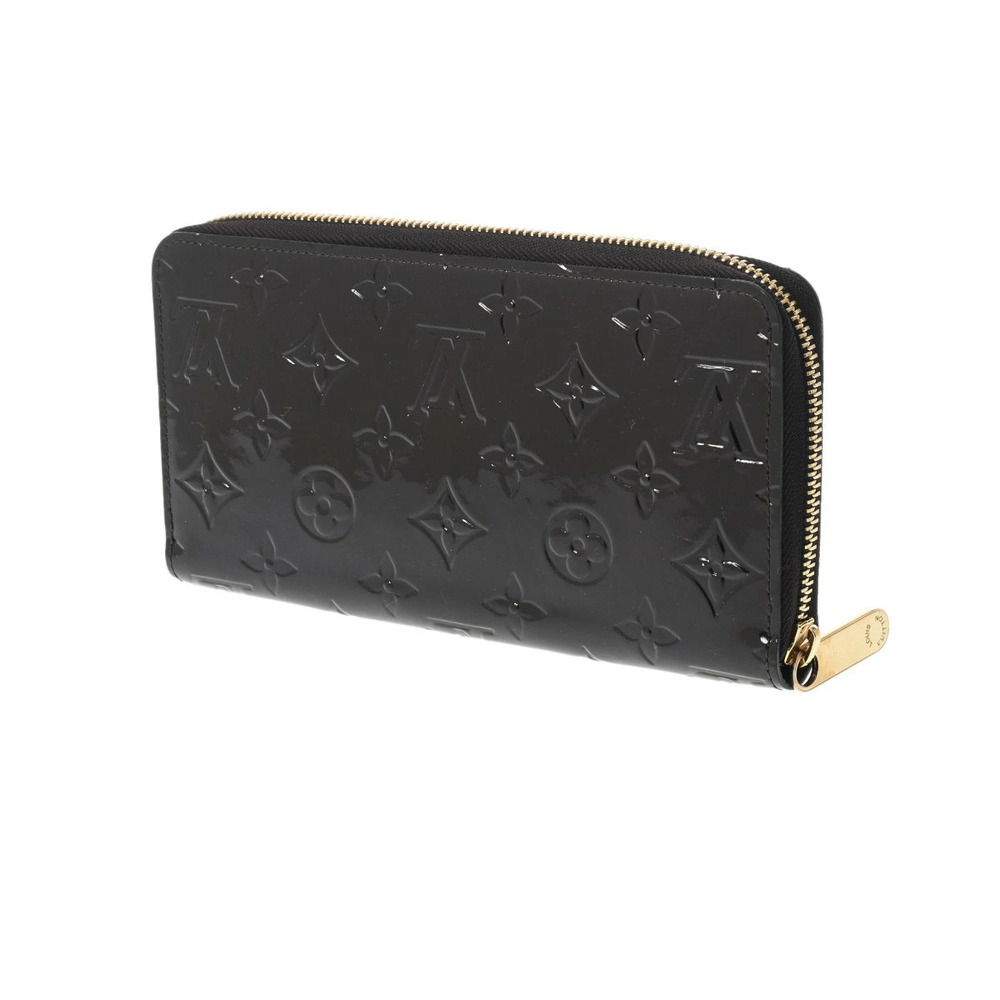 Louis Vuitton Wallet Long Vernis Zippy Purple Monogram Amarante Purple